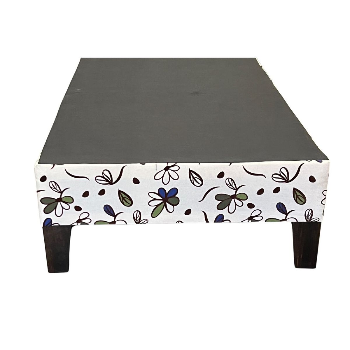 MUEBLES HVM - Base HVM Americana 1 P Flores Patas de Madera