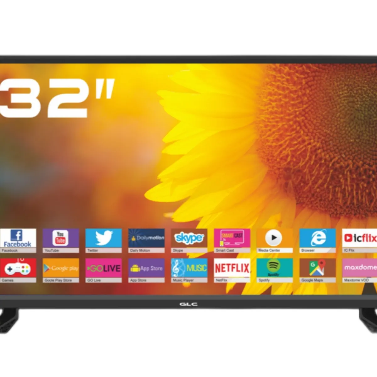 GLC - Tv Led Smartv 32" Android 12.0 GLC Wi-fi