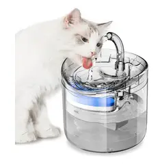 GENERICO - Fuente Para Gato Bebedero Para Mascotas Color trasparente