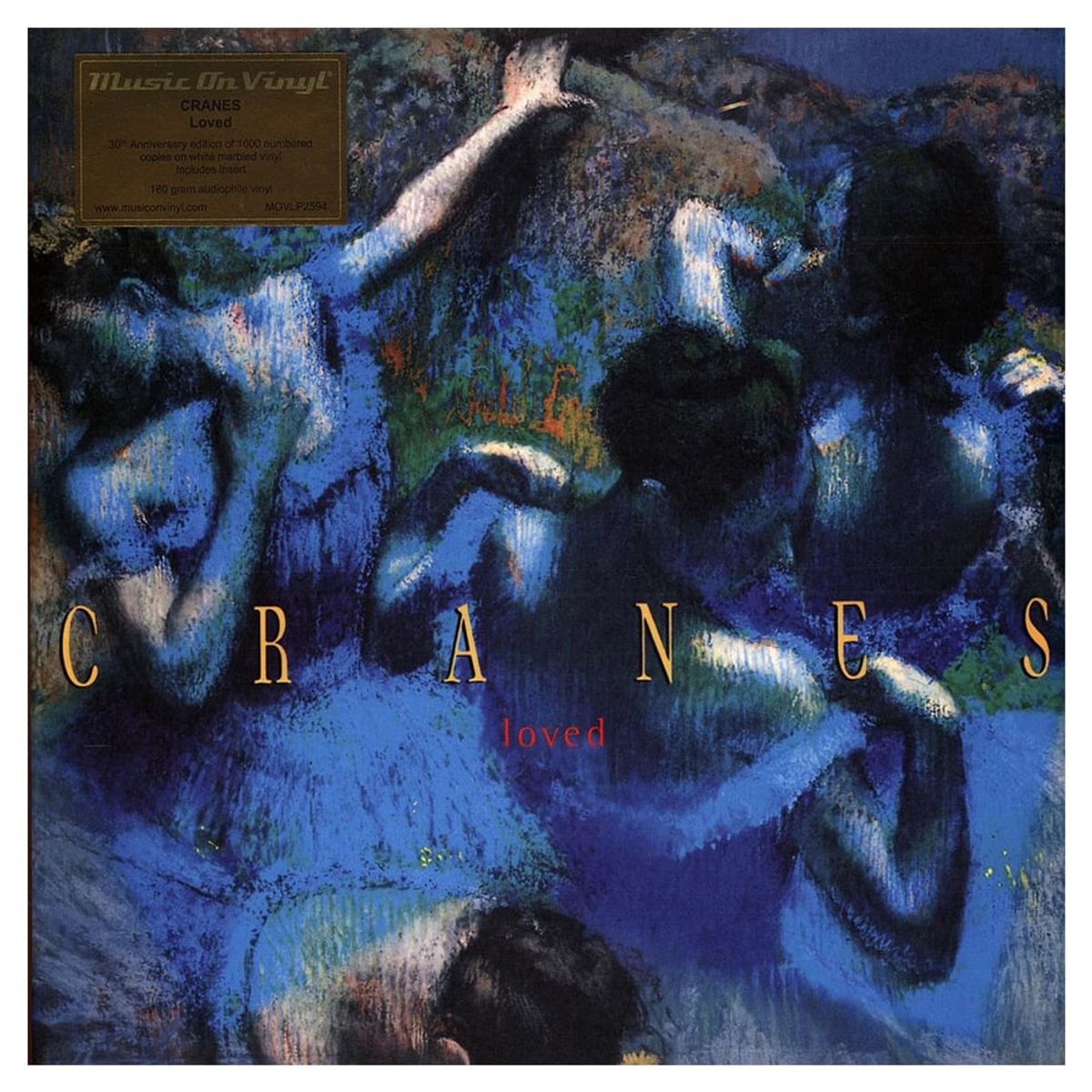 GENERICO - Cranes - Loved Vinilo White Marbled