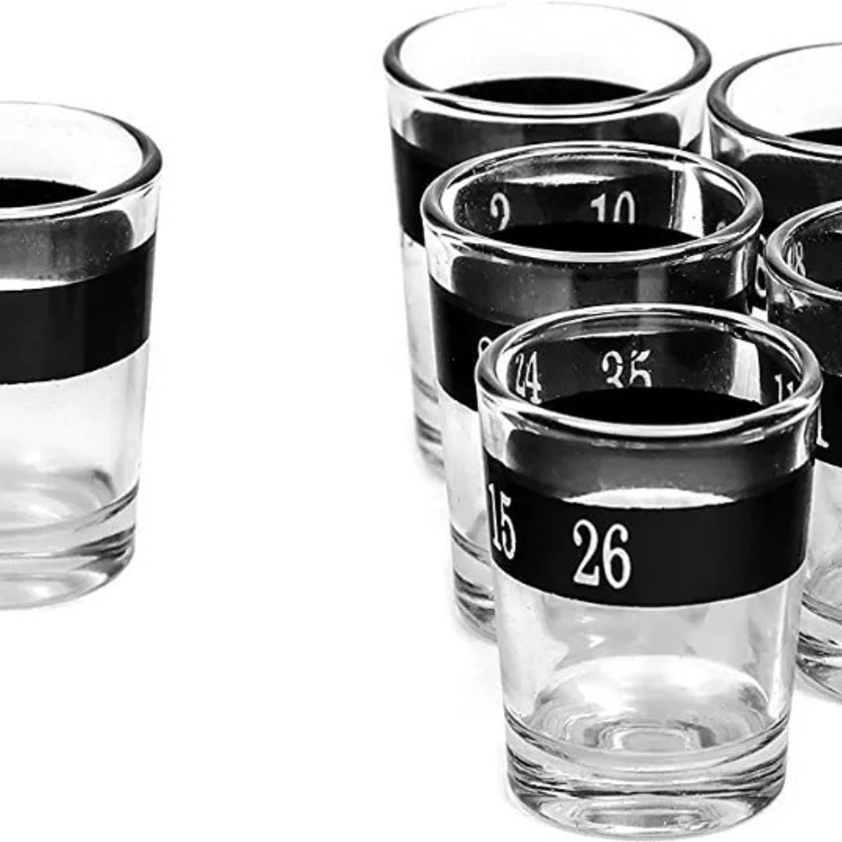 GENERICO - Juego De Ruleta 12 Shot Cortos 180cc Fiesta Diversion