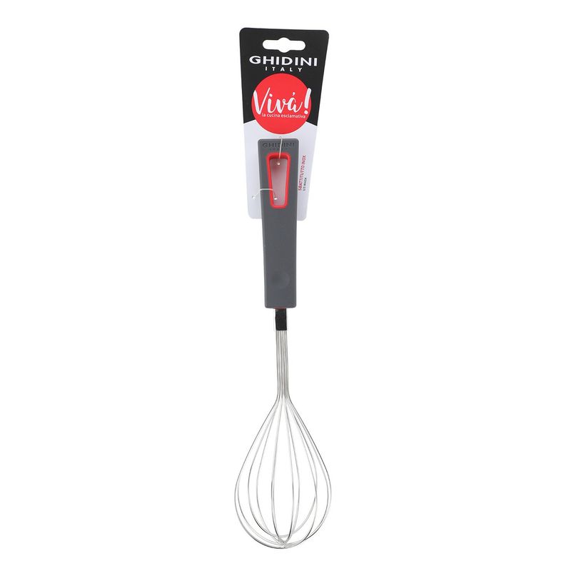 GHIDINI - Batidor de Acero Inox 30cm Viva