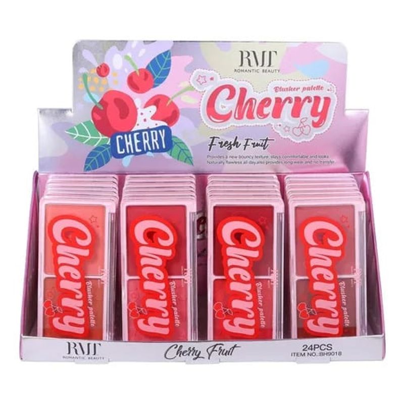 ROMANTIC BEAUTY - Paleta Rubor 2 Tonos Alta Pigmentación Blush  Rb