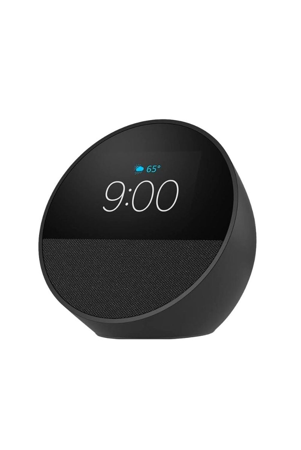 Parlante Amazon Alexa Echo Spot 2024 Pantalla Bluetooth Negro