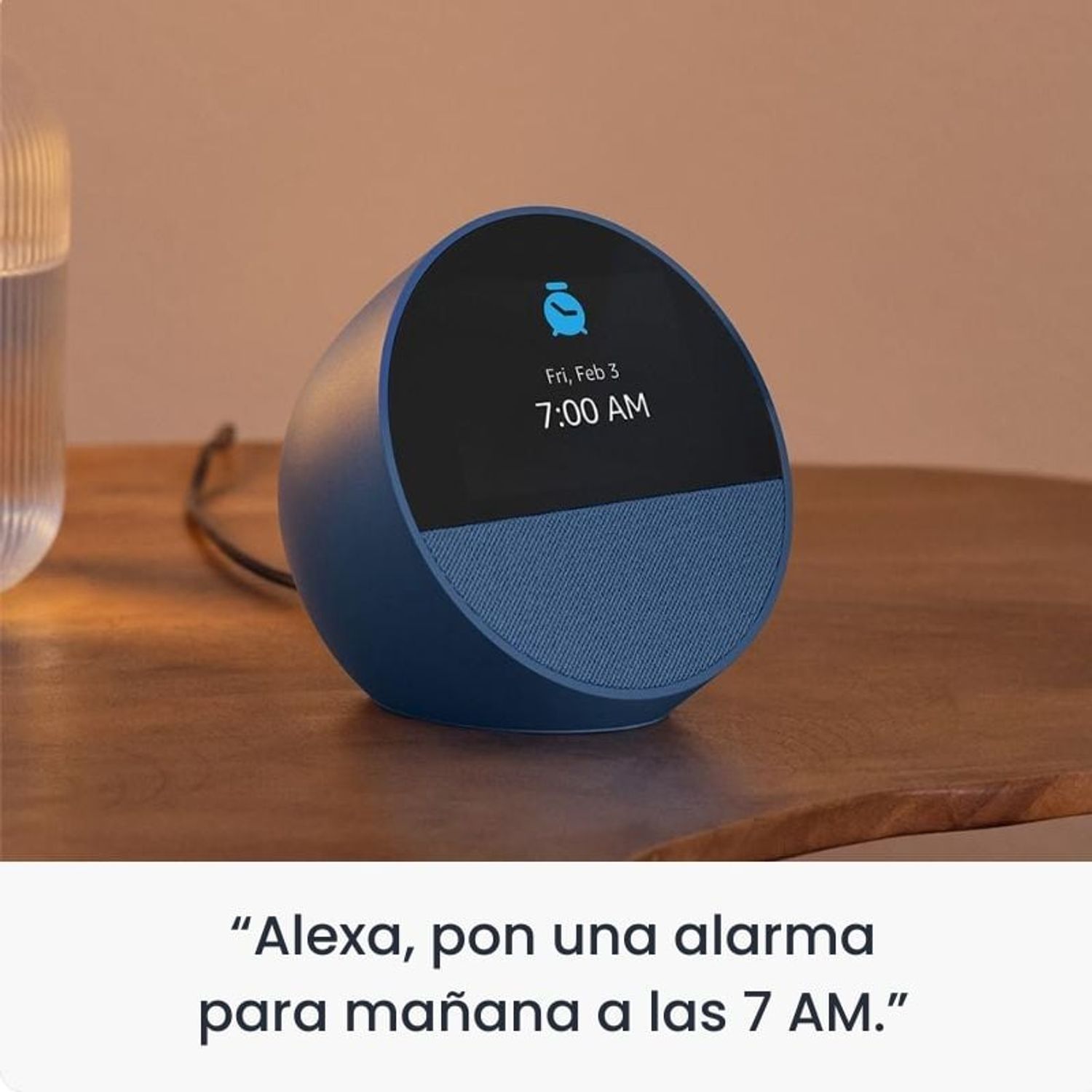 AMAZON Parlante Amazon Alexa Echo Spot 2024 Pantalla Bluetooth