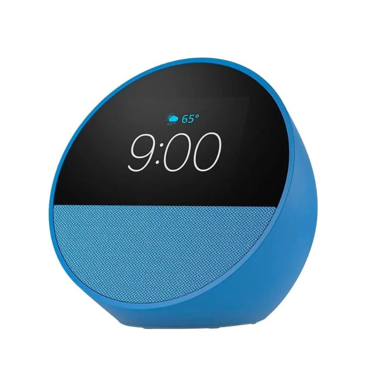 AMAZON - Parlante Amazon Alexa Echo Spot 2024 Pantalla Bluetooth Azul