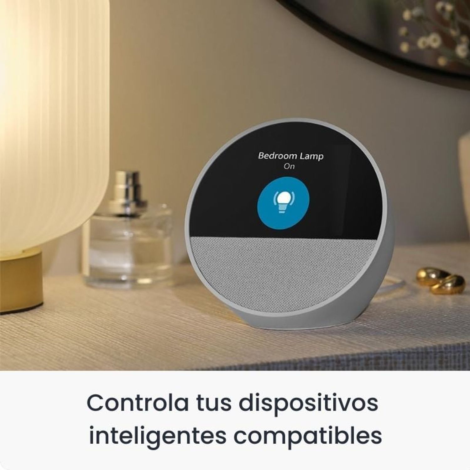 AMAZON Parlante Amazon Alexa Echo Spot 2024 Pantalla Bluetooth