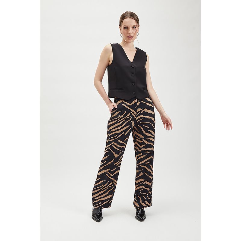 ASH - Pantalon Negro Mujer Ash