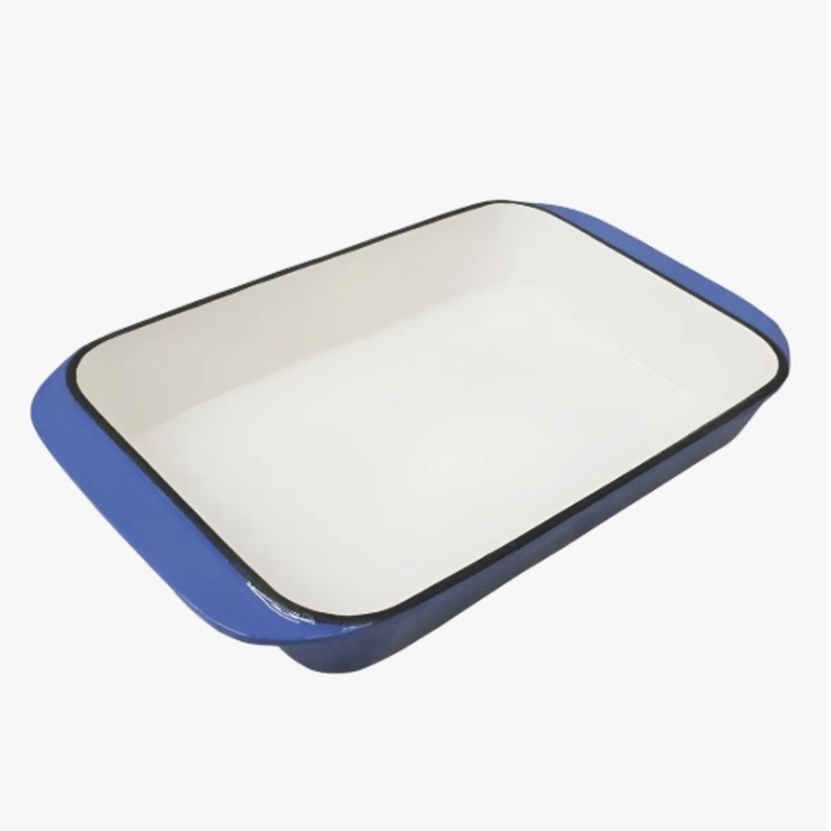 GENERICO - Fuente De Hierro Enlozada Azul 35 Cm