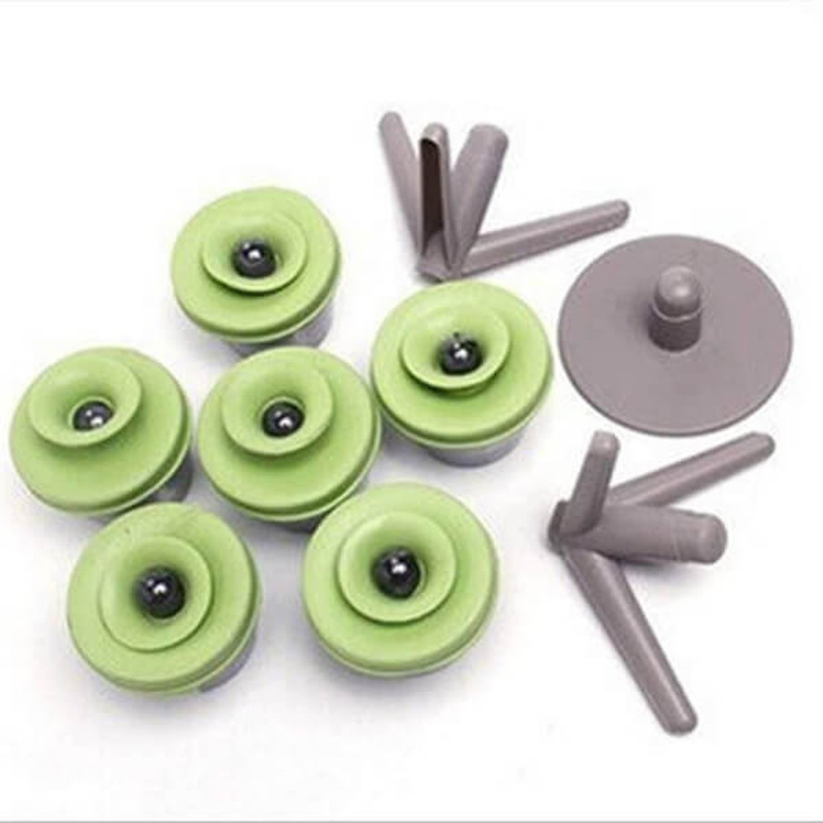 GENERICO - Especiero Rack Condimentero Pop Up 6 piezas