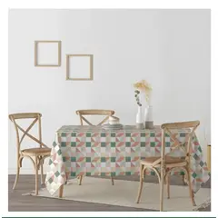 GENERICO - Mantel impermeable de tela diseño geométrico