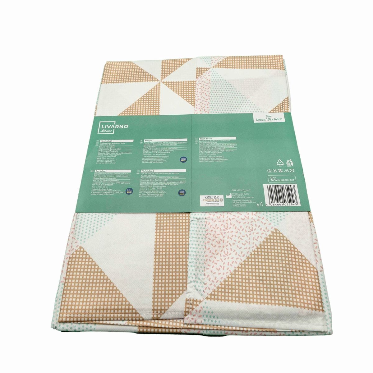 GENERICO - Mantel de tela diseño geométrico