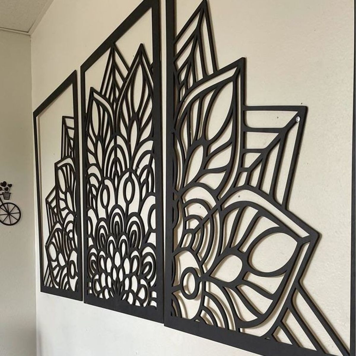 GENERICO - Cuadros Decorativos  Mándala Artesanal  35 X 60 cm