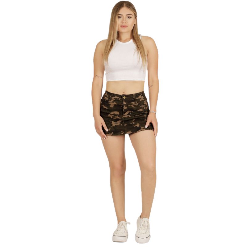 YASSNE - Short de Mujer Falda Short J76 Yassne