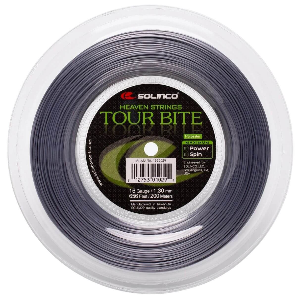 GENERICO - Rollo De Cuerda Solinco Tour Bite 1.25 - 200m