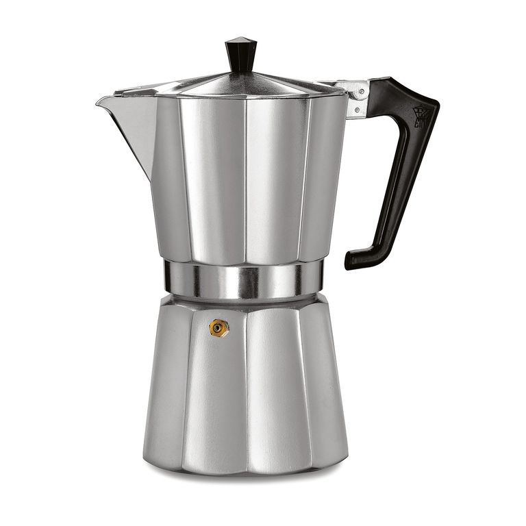 Cafetera Italexpress 9 Tazas Plateada