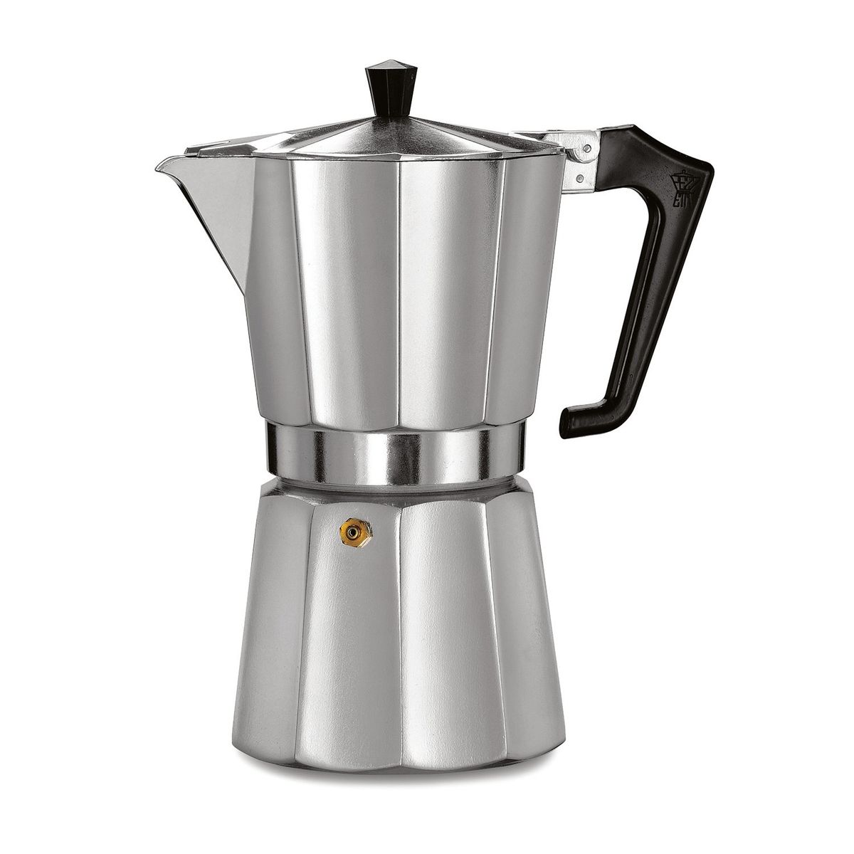 PEZZETTI - Cafetera Italexpress  9 Tazas Plateada