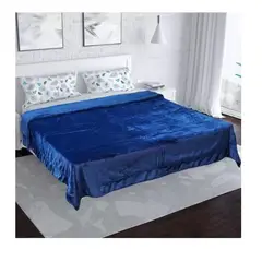 GENERICO - Frazada Polar Plush Térmica Con Chiporro 2 Plazas