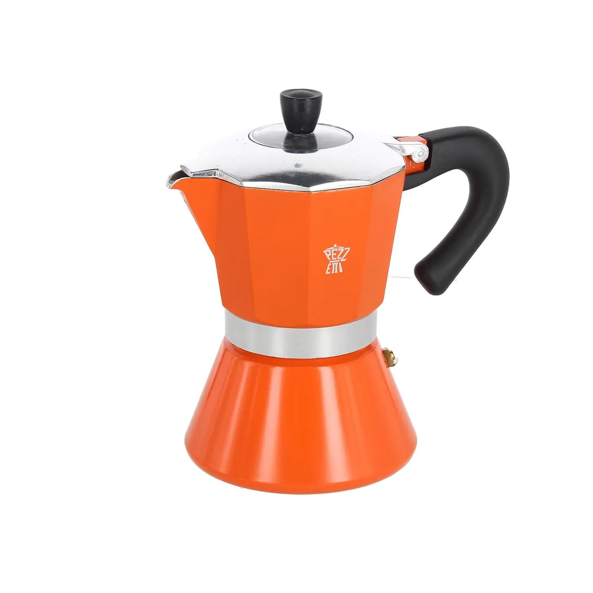 PEZZETTI - Cafetera Bellexpress 6 Tazas Naranja