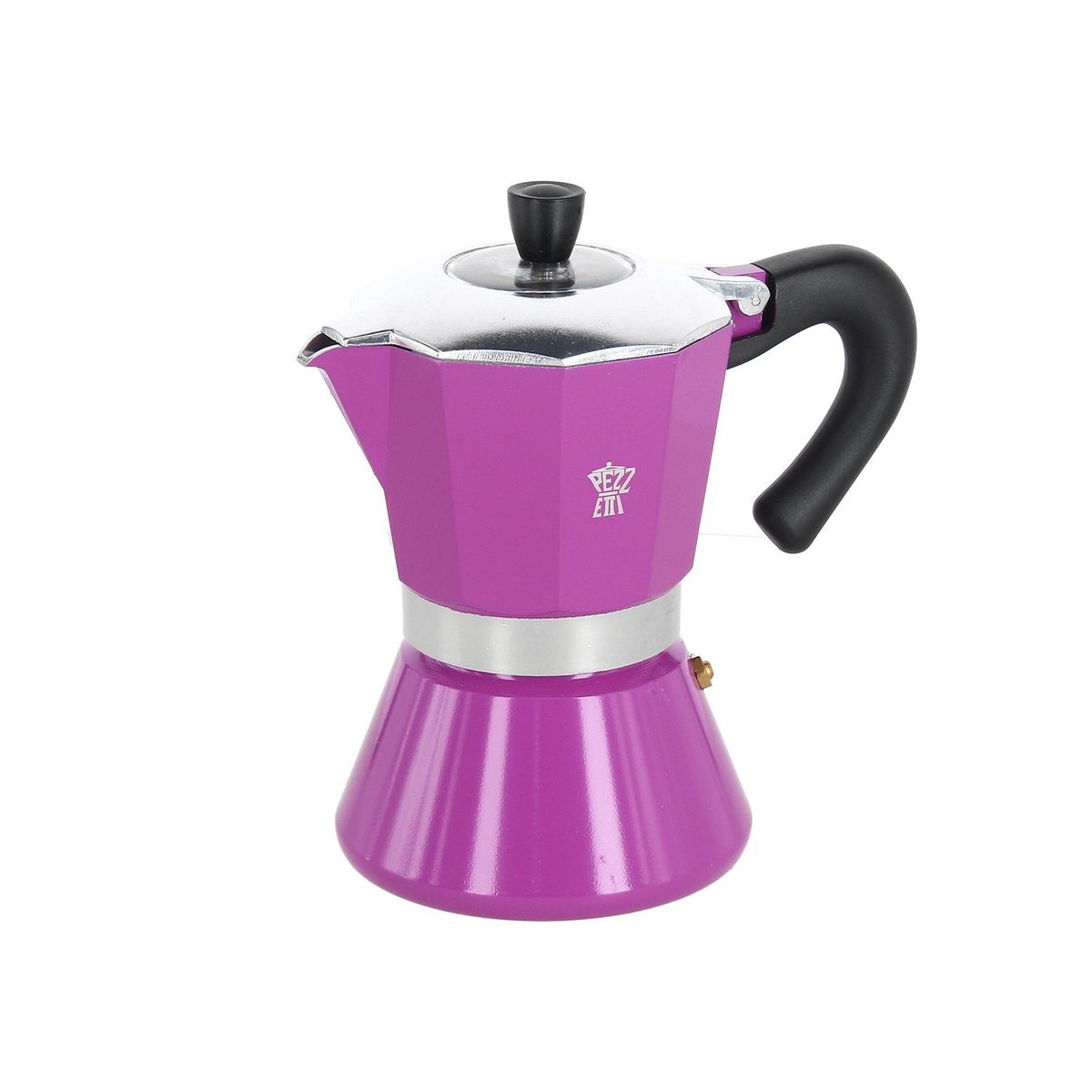 PEZZETTI - Cafetera Bellexpress 6 Tazas Morada
