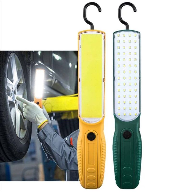 GENERICO - Luz de trabajo LED Linterna Mecánico Con Gancho Colgar