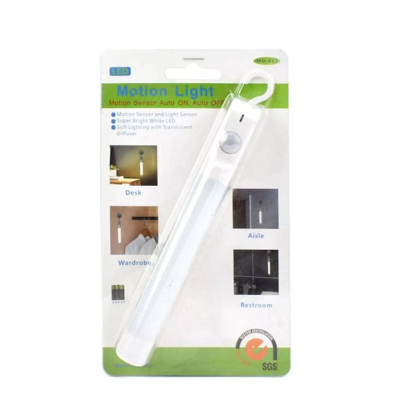 GENERICO - Luces LED de armario sensor de movimiento con gancho
