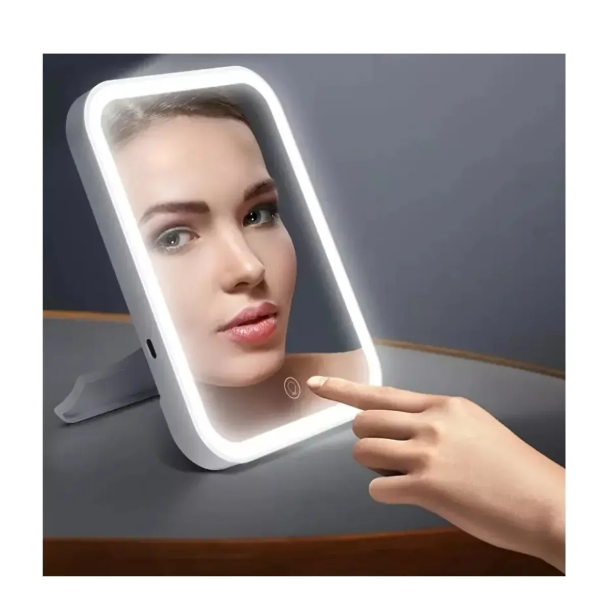 GENERICO - Espejo Con Luz Led Maquillaje