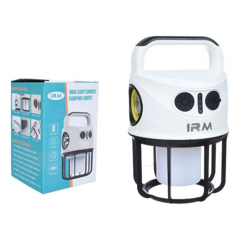 GENERICO - Luz De Camping Linterna Multifunción Recargable Usb