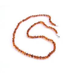 GENERICO - Collar de Ámbar Báltico Certificado para Adulto 60 cm