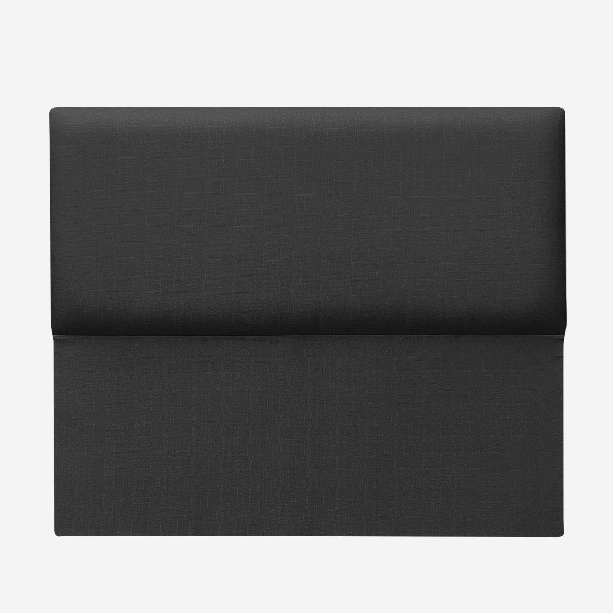 ESPACIO HOGAR - Respaldo de Cama Flat Vivo Lino Grafito - King