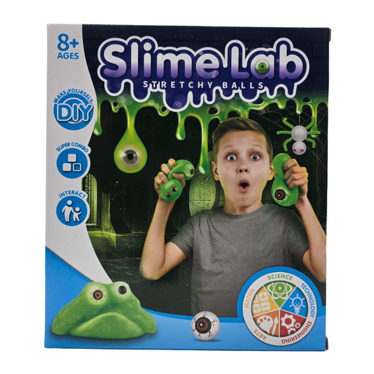 GENERICO - Kit De Ciencia Experimento Completo Slime Stretchy Balls Pro