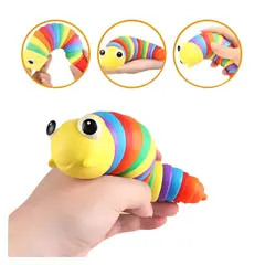 GENERICO - Gusanito Didáctico Articulado Para Bebes y Niños