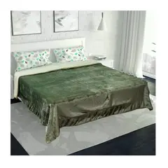 GENERICO - Frazada Polar Plush Térmica Con Chiporro 2 Plazas