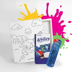 EMOTIONS - Pack Canva Diseño Granja + Pintura Acrílica y Pinceles