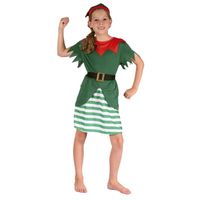 Disfraz Duende Navidad NIÑA Talla 11 - 14 años