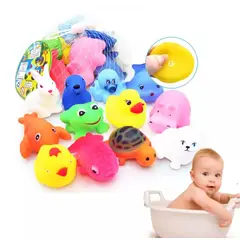 GENERICO - Pack Juguetes De Baño Para Niños Flotan En El Agua