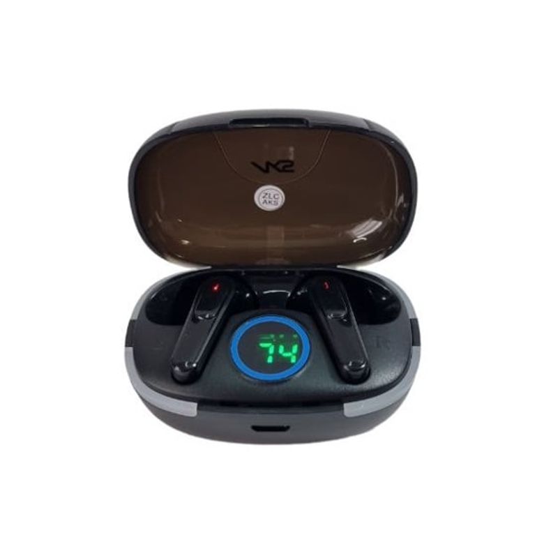 GENERICO - Auriculares Inalámbricos por Bluetooth con micrófono y pantalla LED