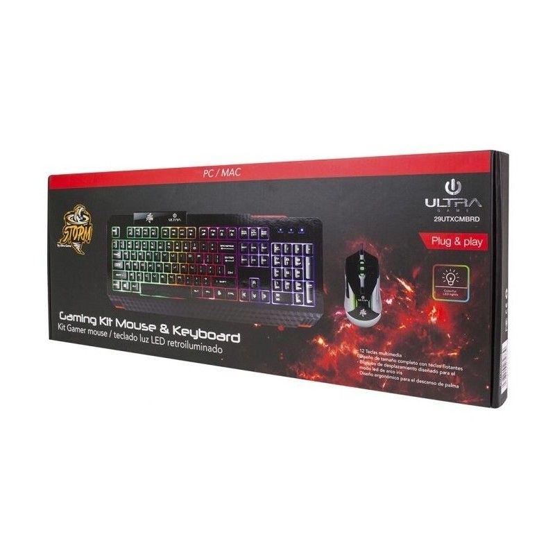 ULTRA - KIT TECLADO Y MOUSE GAMER TECLADO Y MOUSE ULTRA