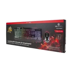 ULTRA - KIT TECLADO Y MOUSE GAMER TECLADO Y MOUSE