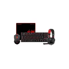 REDRAGON - KIT TECLADO Y MOUSE GAMER COMBO 4 EN 1 K552-BB-2 SP