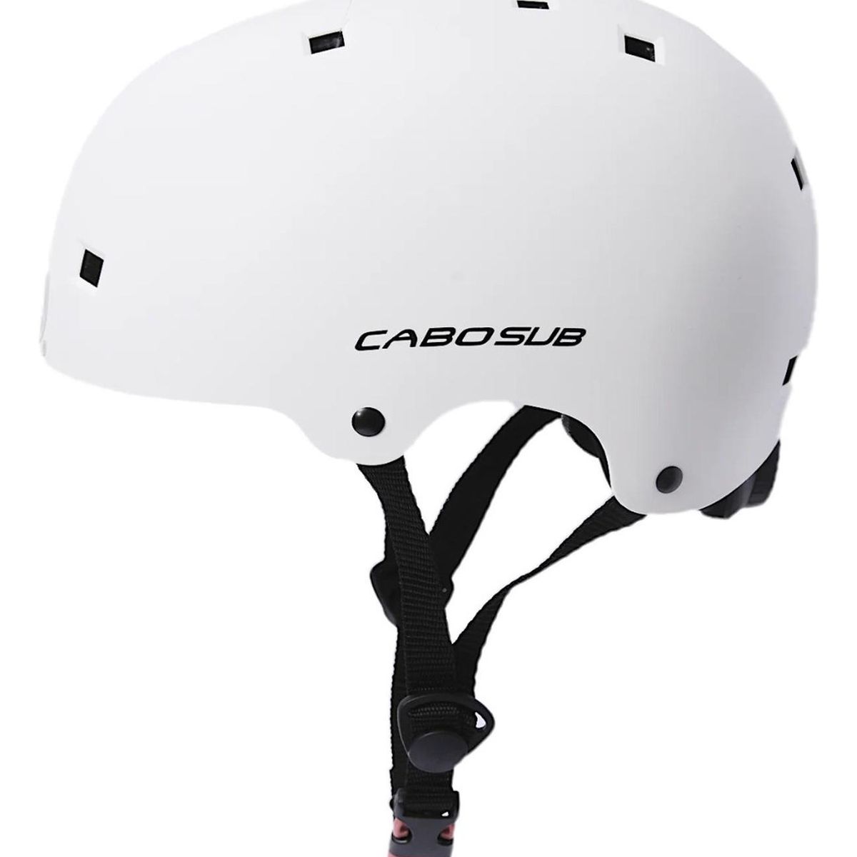 CABOSUB - Casco kayak Bicicleta Skate multiuso ajustable - Blanco - S