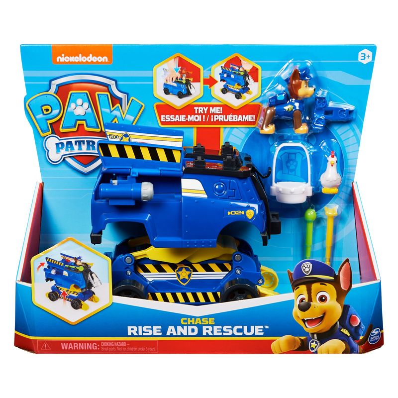 PAW PATROL - Vehículo de Rescate Policial Chase Paw Patrol.