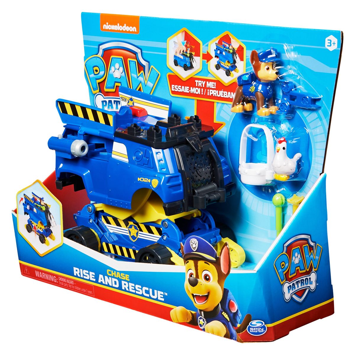 PAW PATROL - Vehículo de Rescate Policial Chase Paw Patrol.