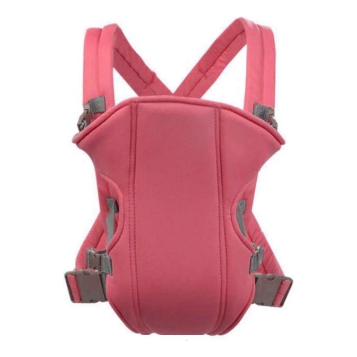 IMPORTCLICK - Mochila Portabebés Ergonómica Acolchado Rojo