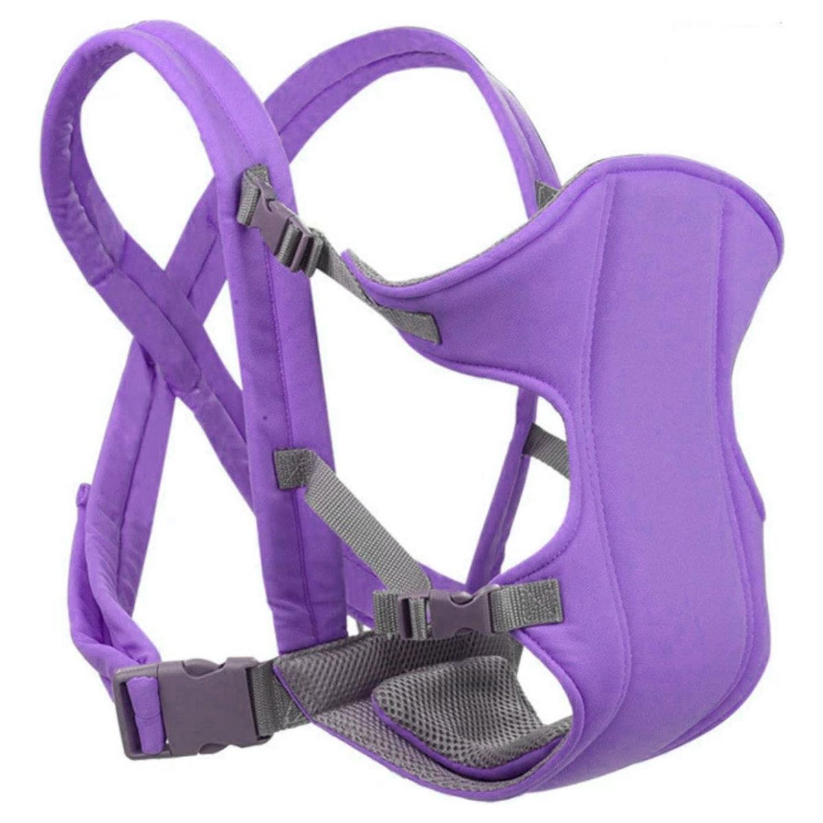 IMPORTCLICK - Mochila Portabebés Ergonómica Acolchado Violeta