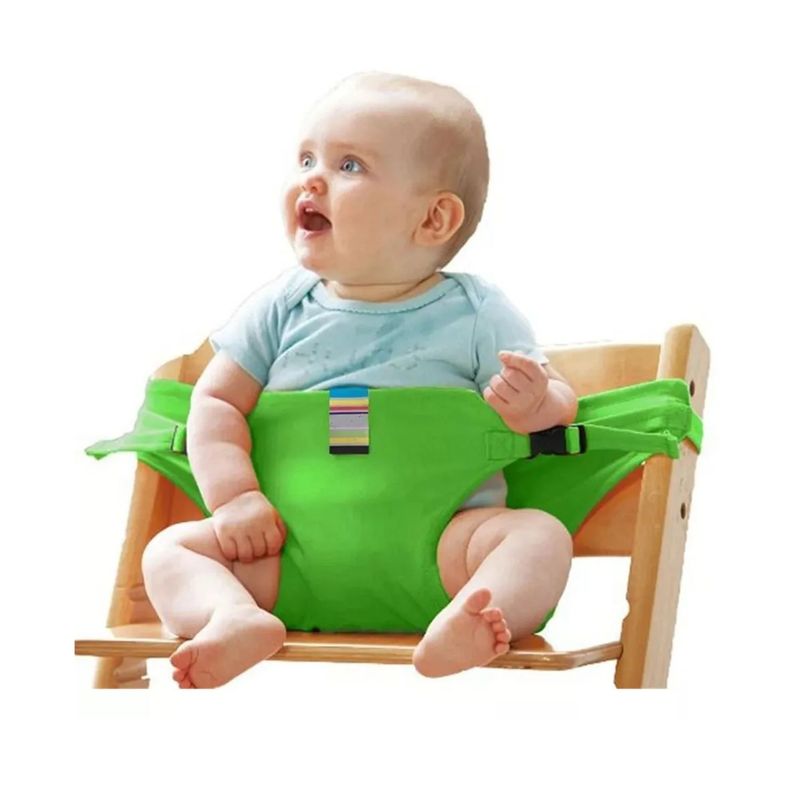 IMPORTCLICK - Sujetador Arnés Infantil Bebe Para Silla Portátil Verde