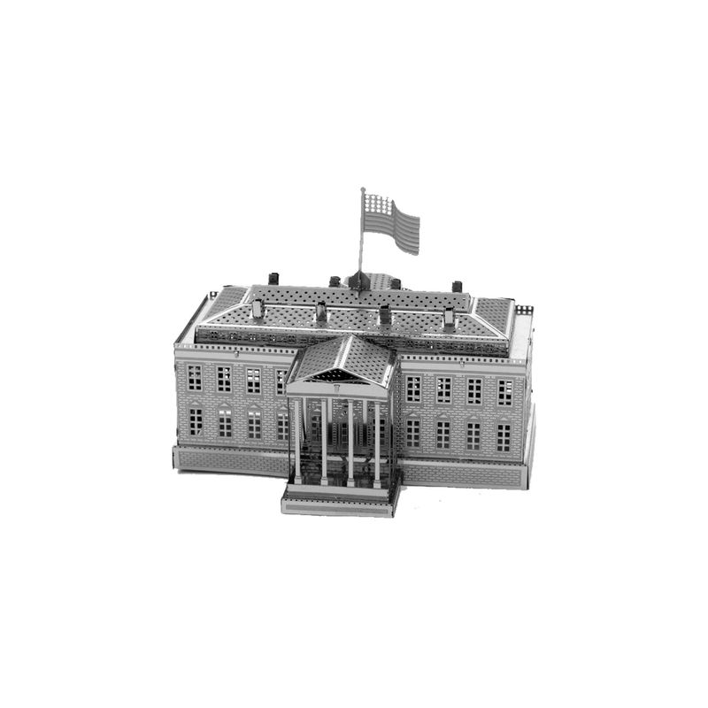 GENERICO - Puzzle 3d Metálico - Casa Blanca - Eeuu