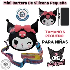 GENERICO - Mini Cartera Bolso de Silicona Monedero Kawaii Pequeña Para Niñas