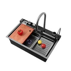 GENERICO - Lavaplatos Multifuncional Lavaplatos Cocina Empotrados 75x45