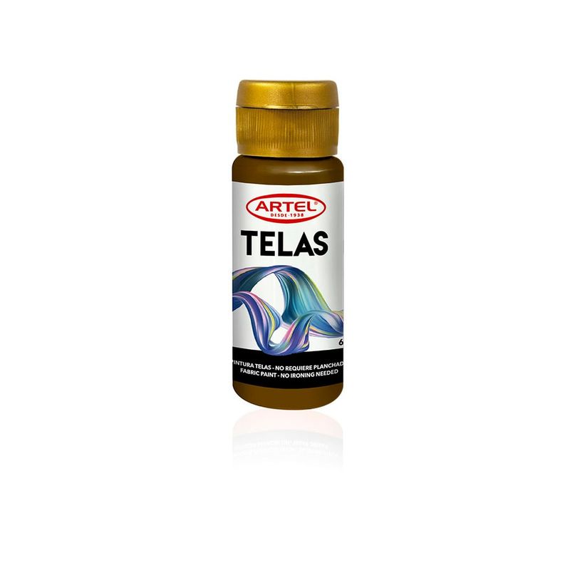 ARTEL - Frasco Pintura Para Telas 60ml Cafe Oscuro N°69